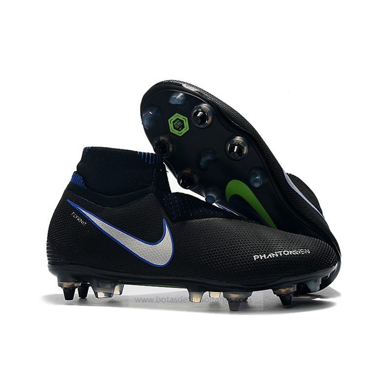 Nike Phantom Vision Elite DF SG PRO Anti Clog Negro Azul